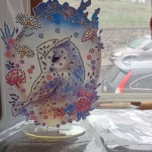 Colorful Owl Decorative Panel